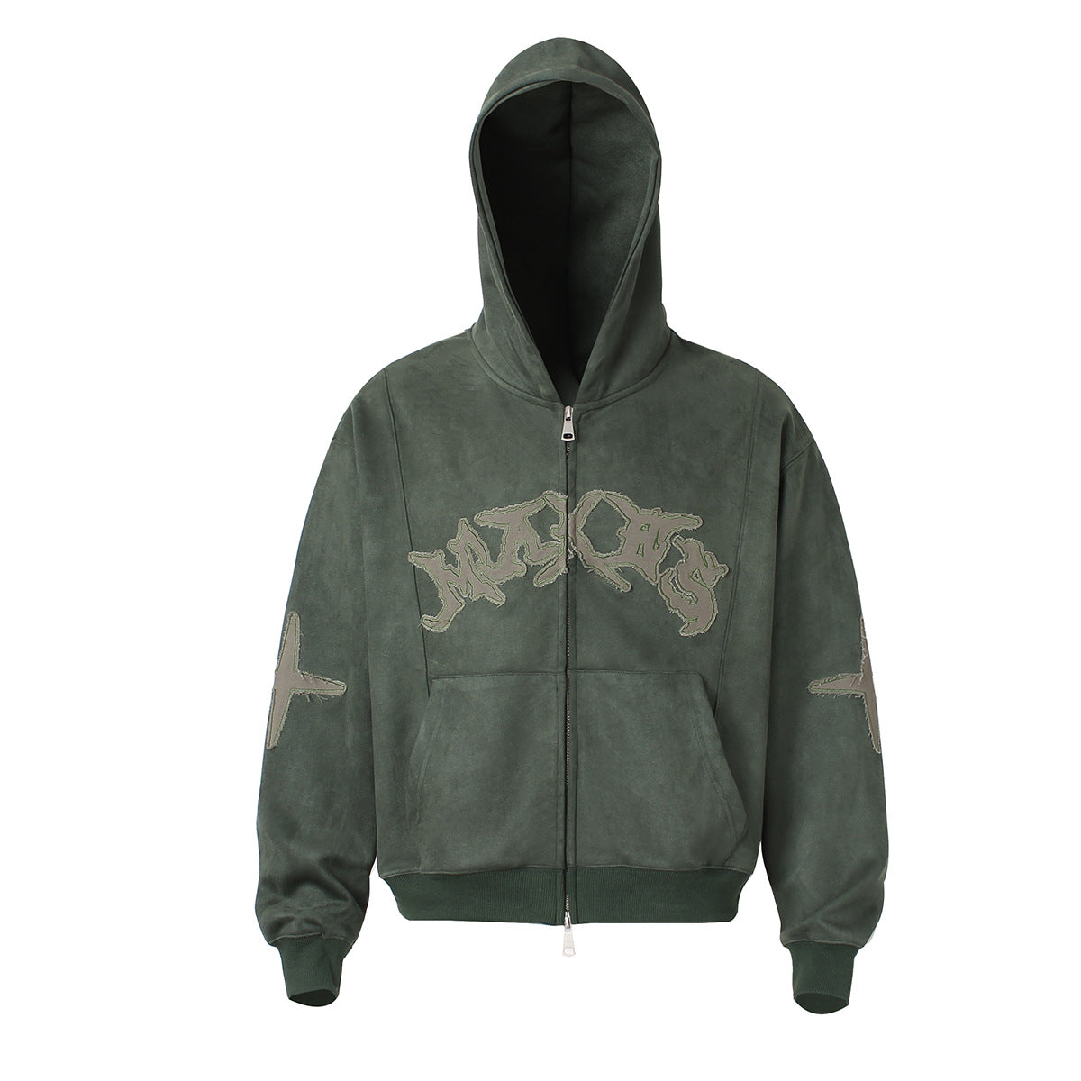 Suede cross