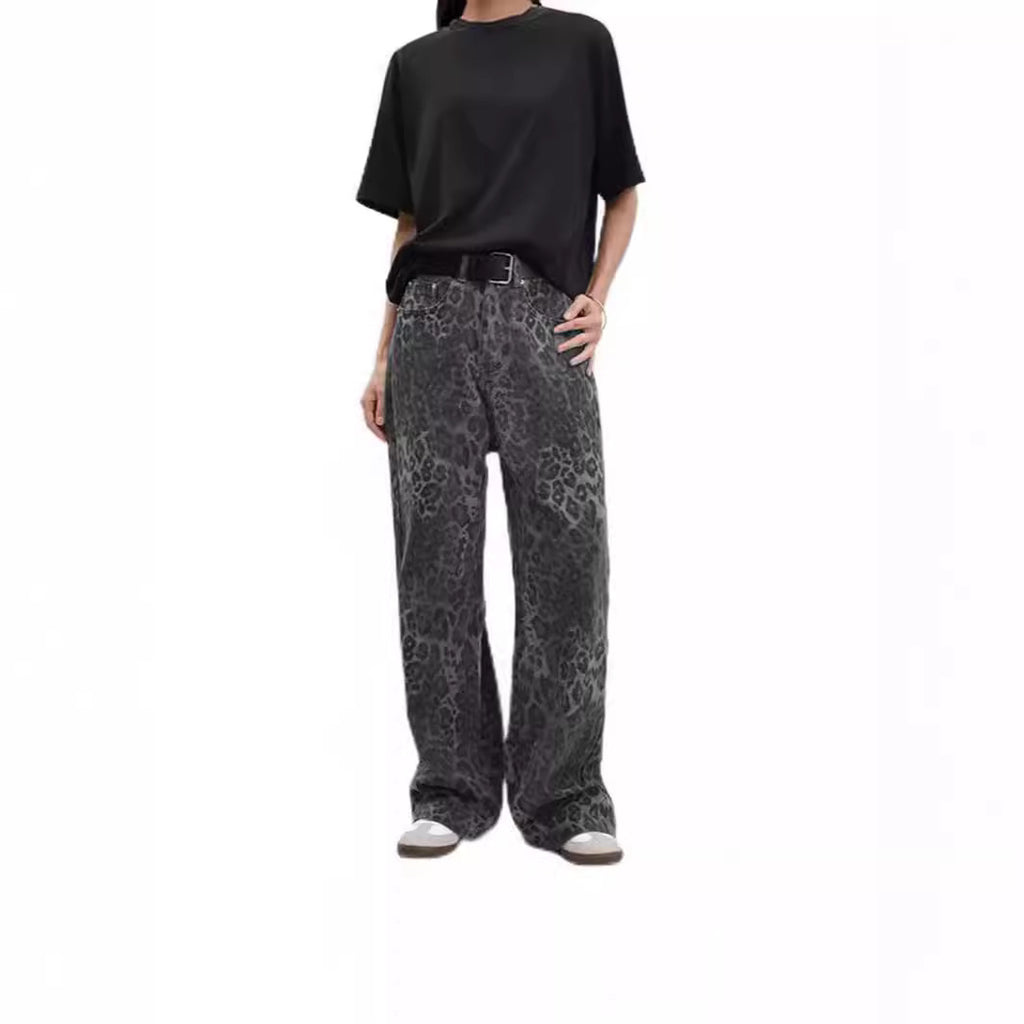 Leopard  jeans