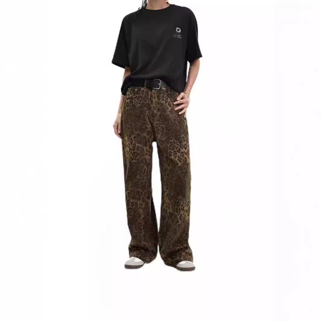 Leopard  jeans
