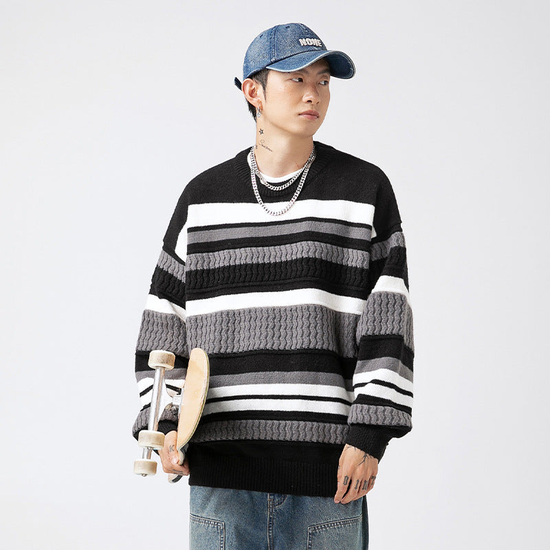 Round neck sweater