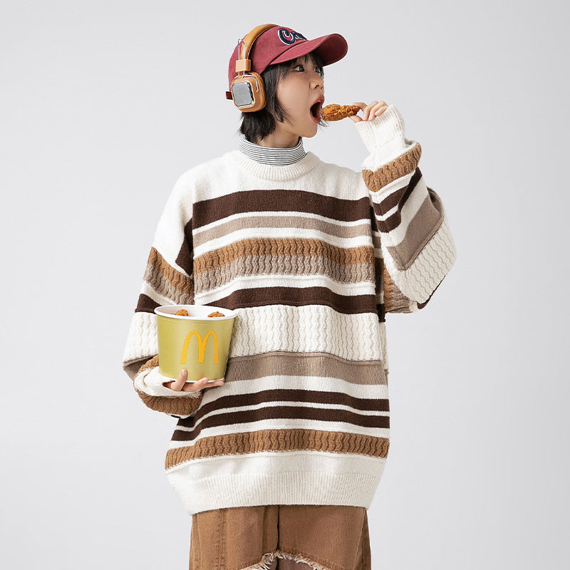 Round neck sweater