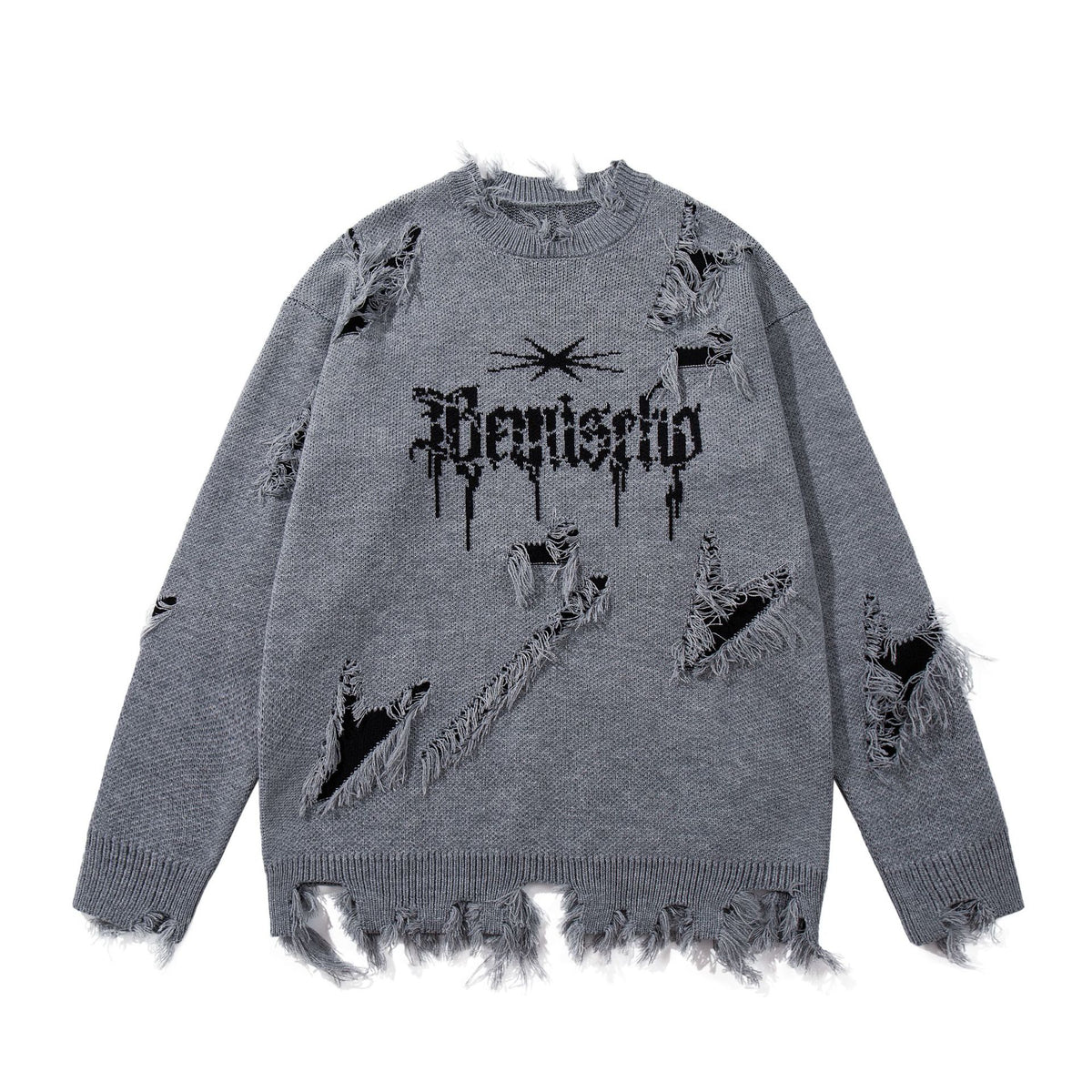 Tassel sweater knit sweater