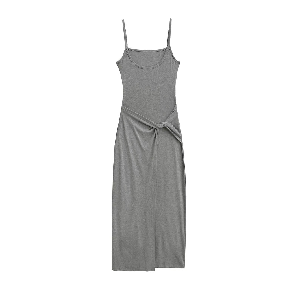 Grey camisole dress