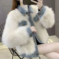 Denim Patchwork Jacket