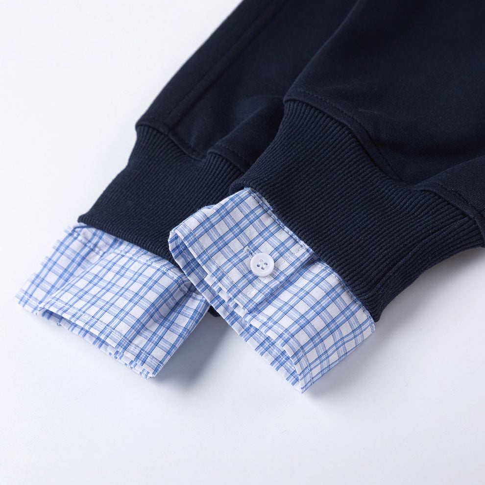 Collar hoodies