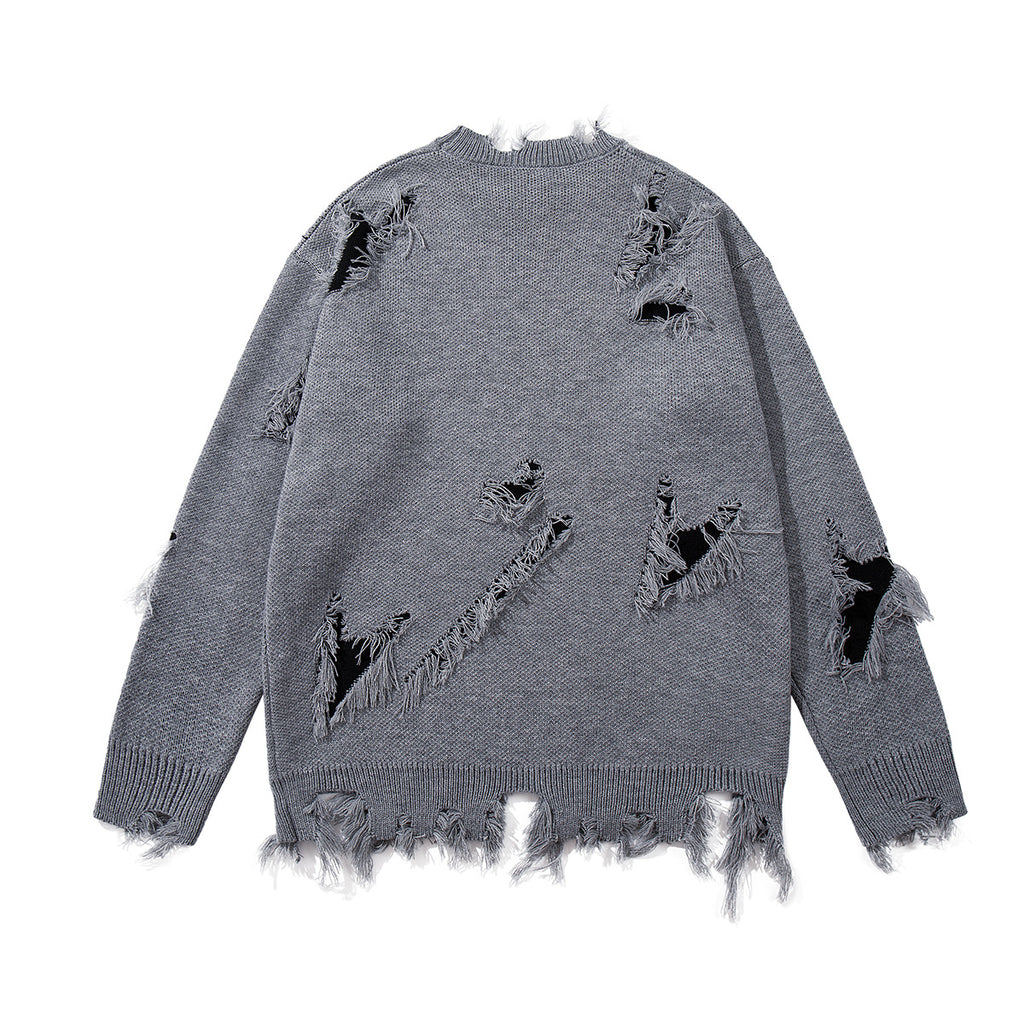 Tassel sweater knit sweater