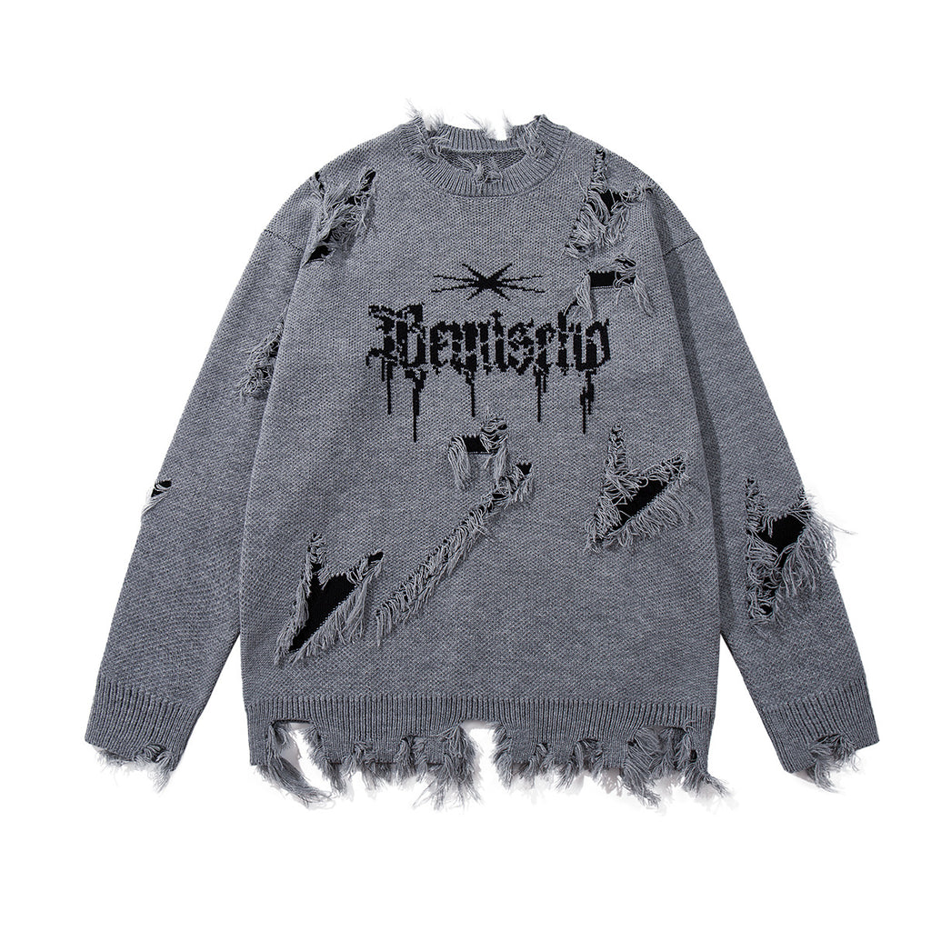 Tassel sweater knit sweater