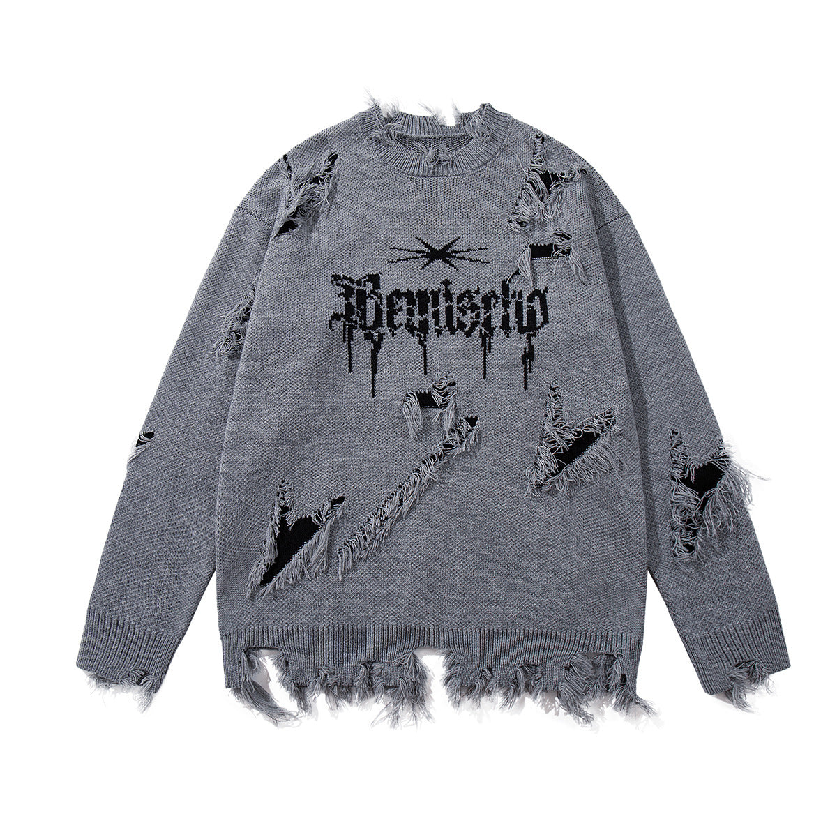 Tassel sweater knit sweater