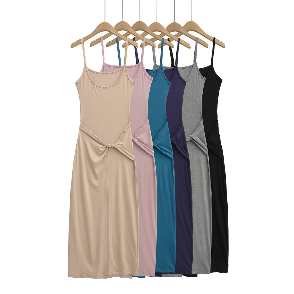 Grey camisole dress