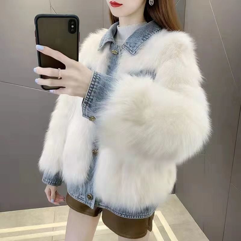 Denim Patchwork Jacket