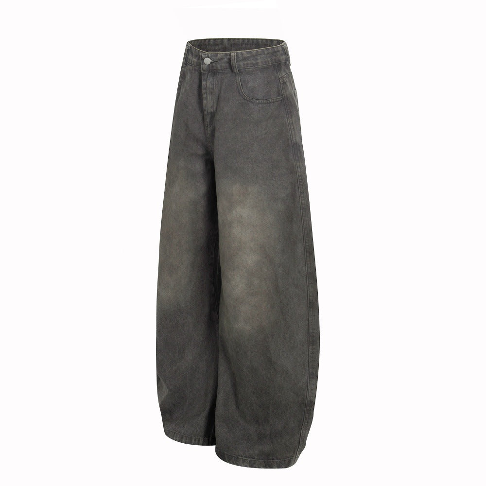 Bending knife jeans