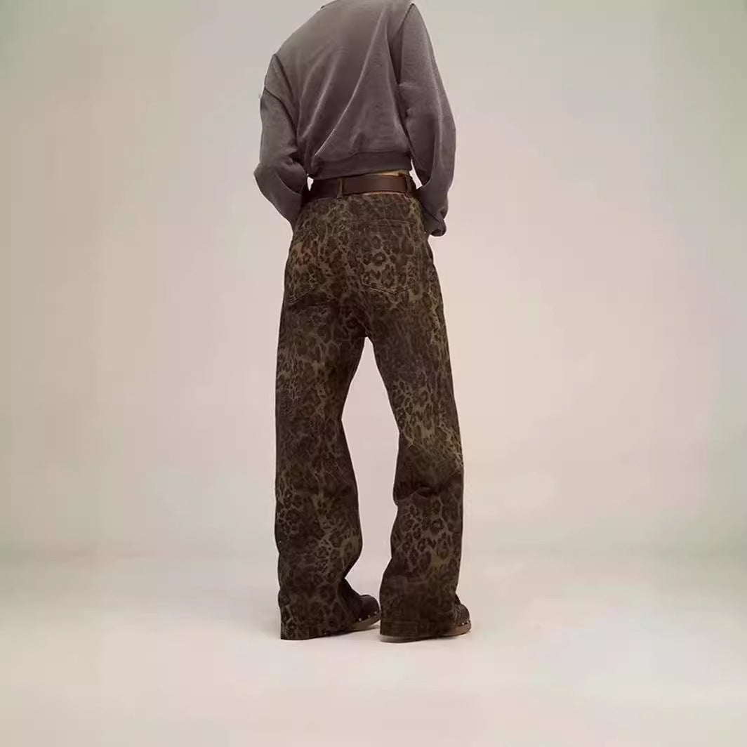 Leopard  jeans