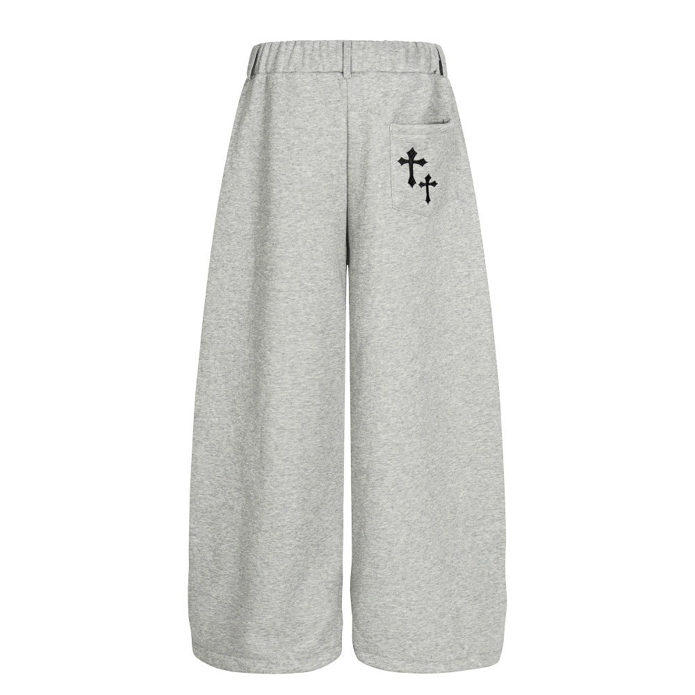 Loose wide leg pants