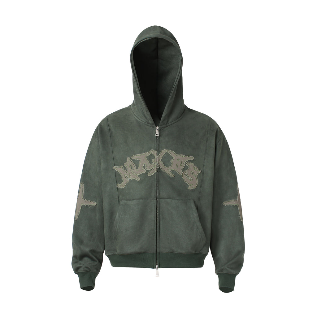 Suede cross