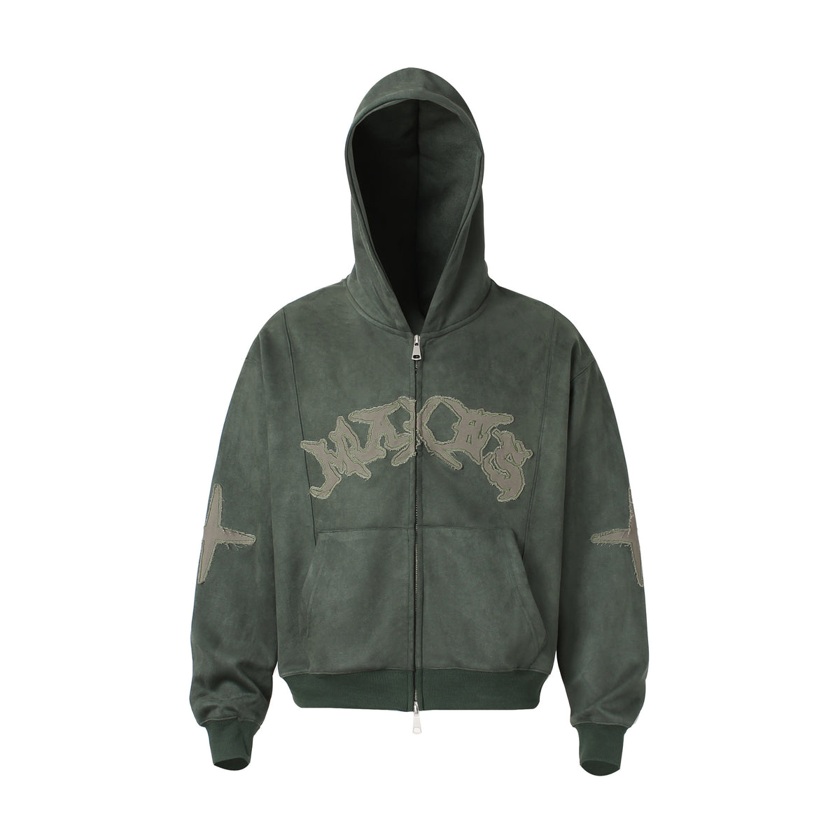 Suede cross