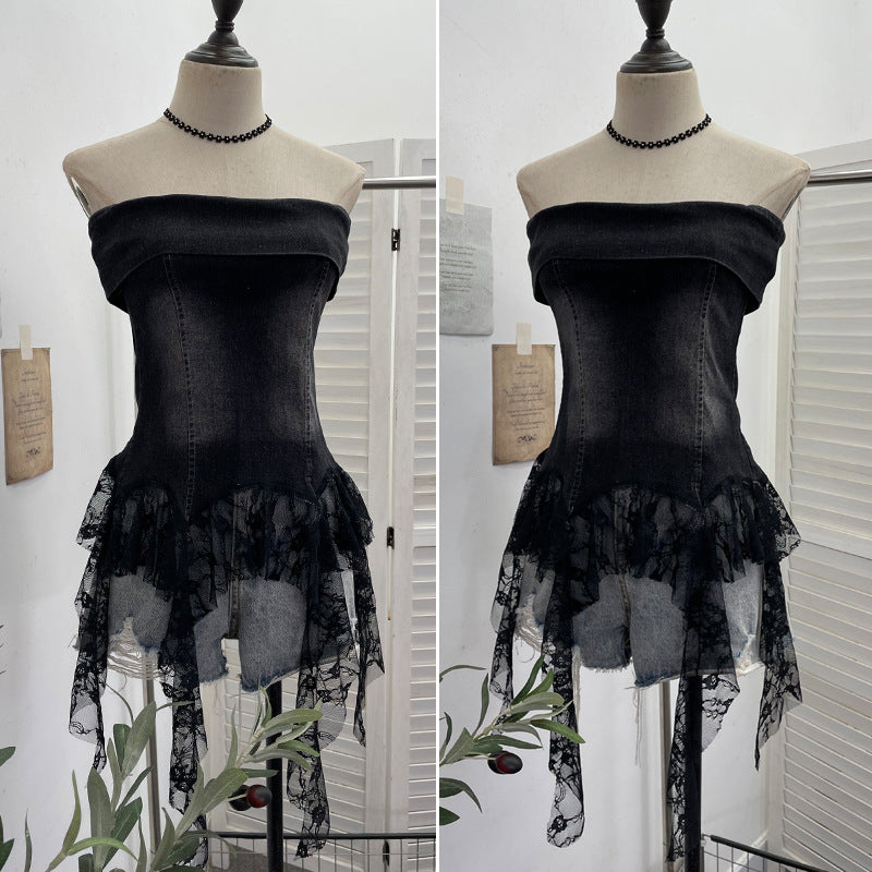 Strapless top