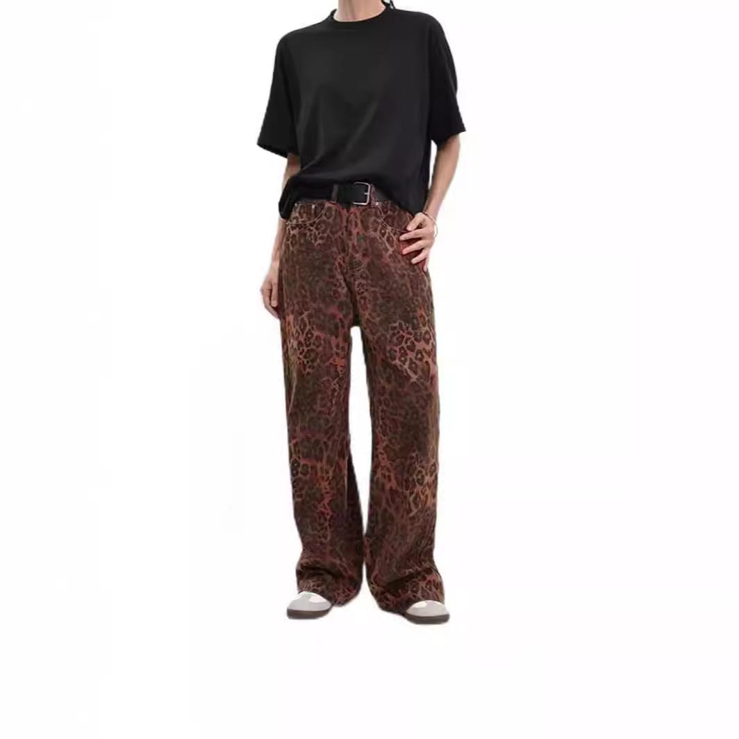 Leopard  jeans