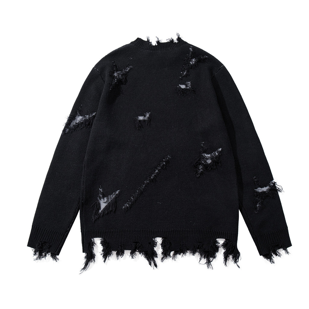 Tassel sweater knit sweater